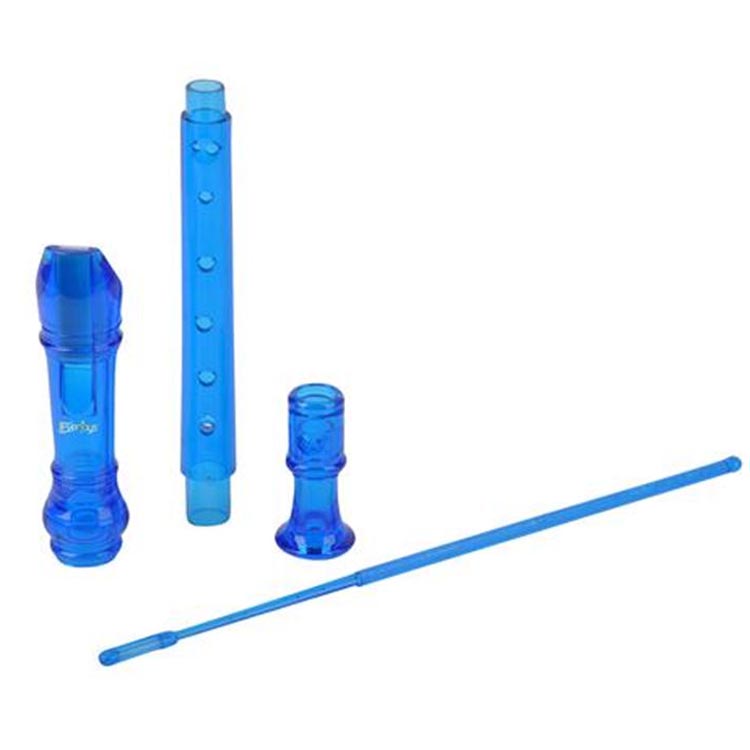 Soprano Descant Recorder-8 Hole w/ Cleaning Rod Case Instruction