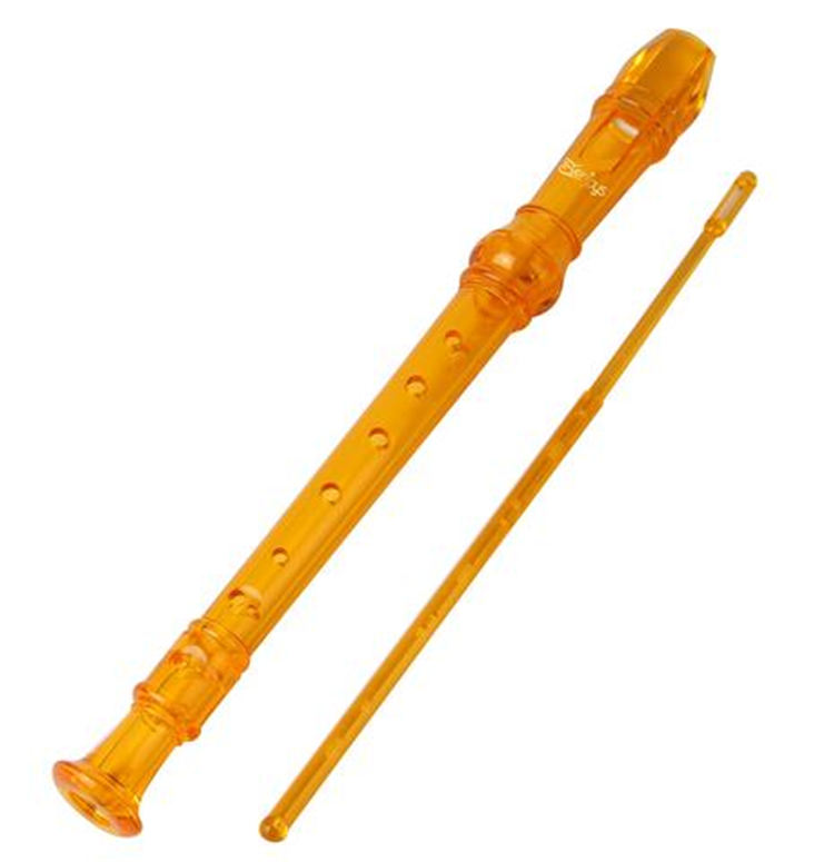 Soprano Descant Recorder-8 Hole Flute w/Cleaning Rod Bag Instruction