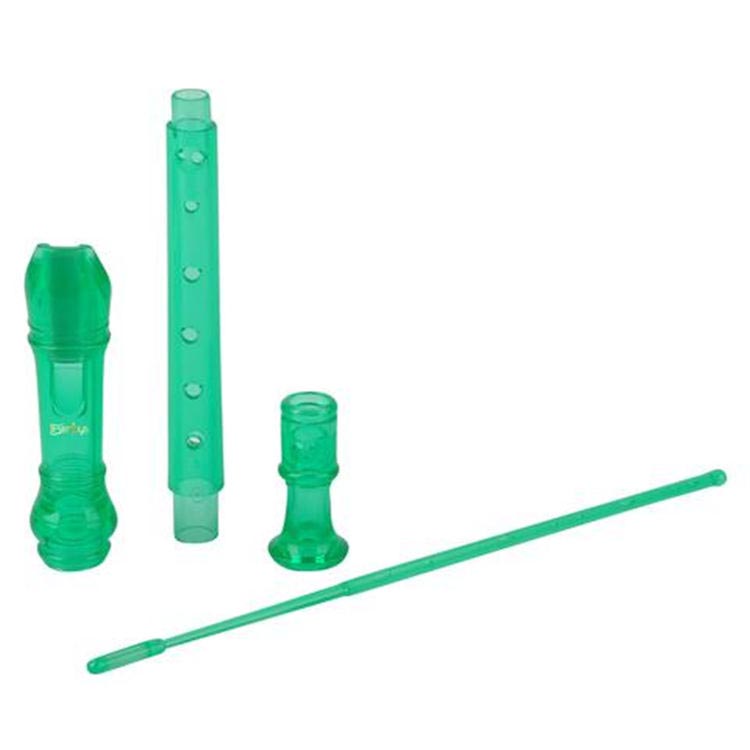 Soprano Descant Recorder 8 Hole Flute w/ Cleaning Rod Bag Instruction