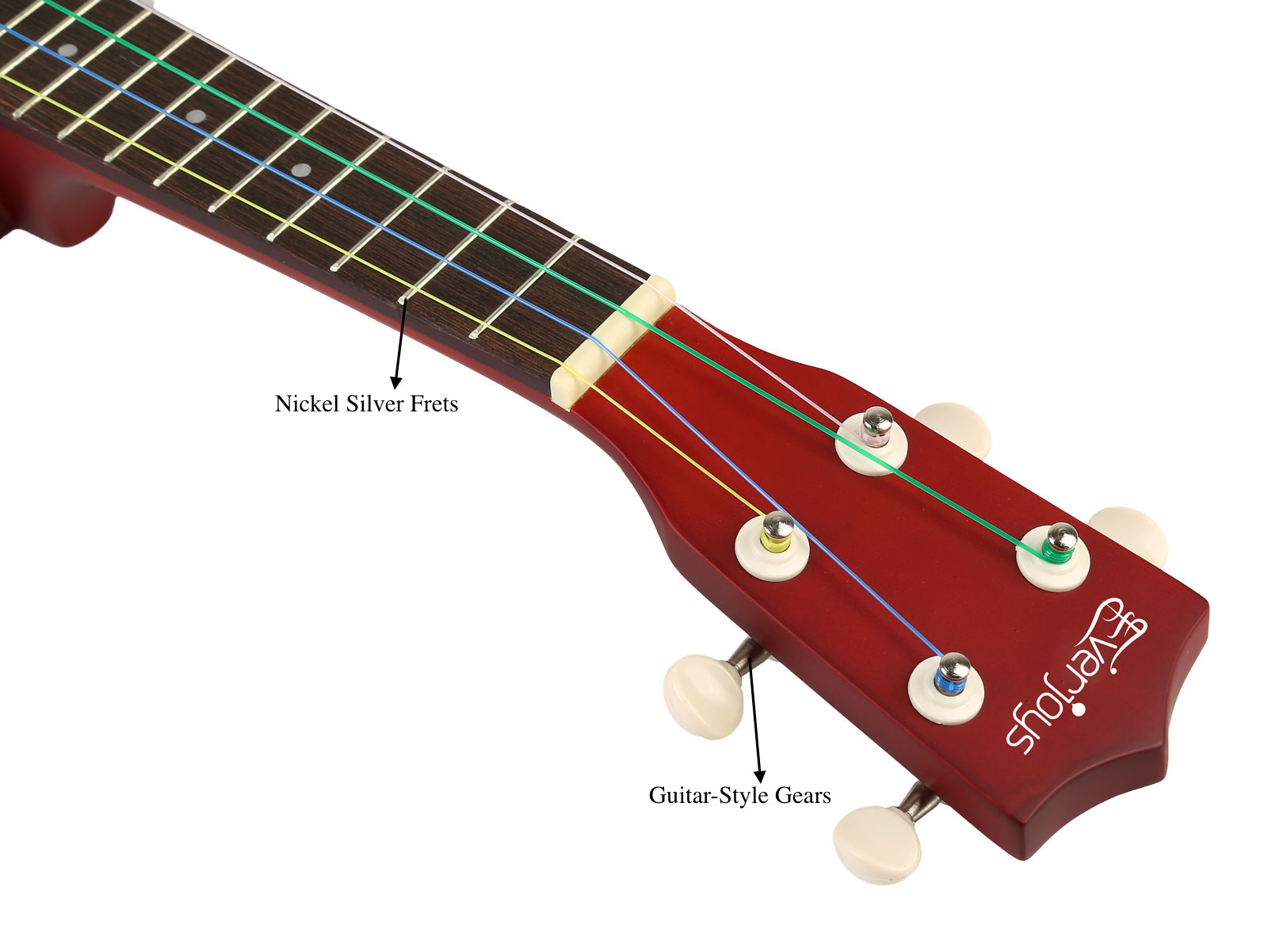 Soprano Ukulele Beginner Pack-21 Inch w/ Gig Bag Songbook Digital Tuner