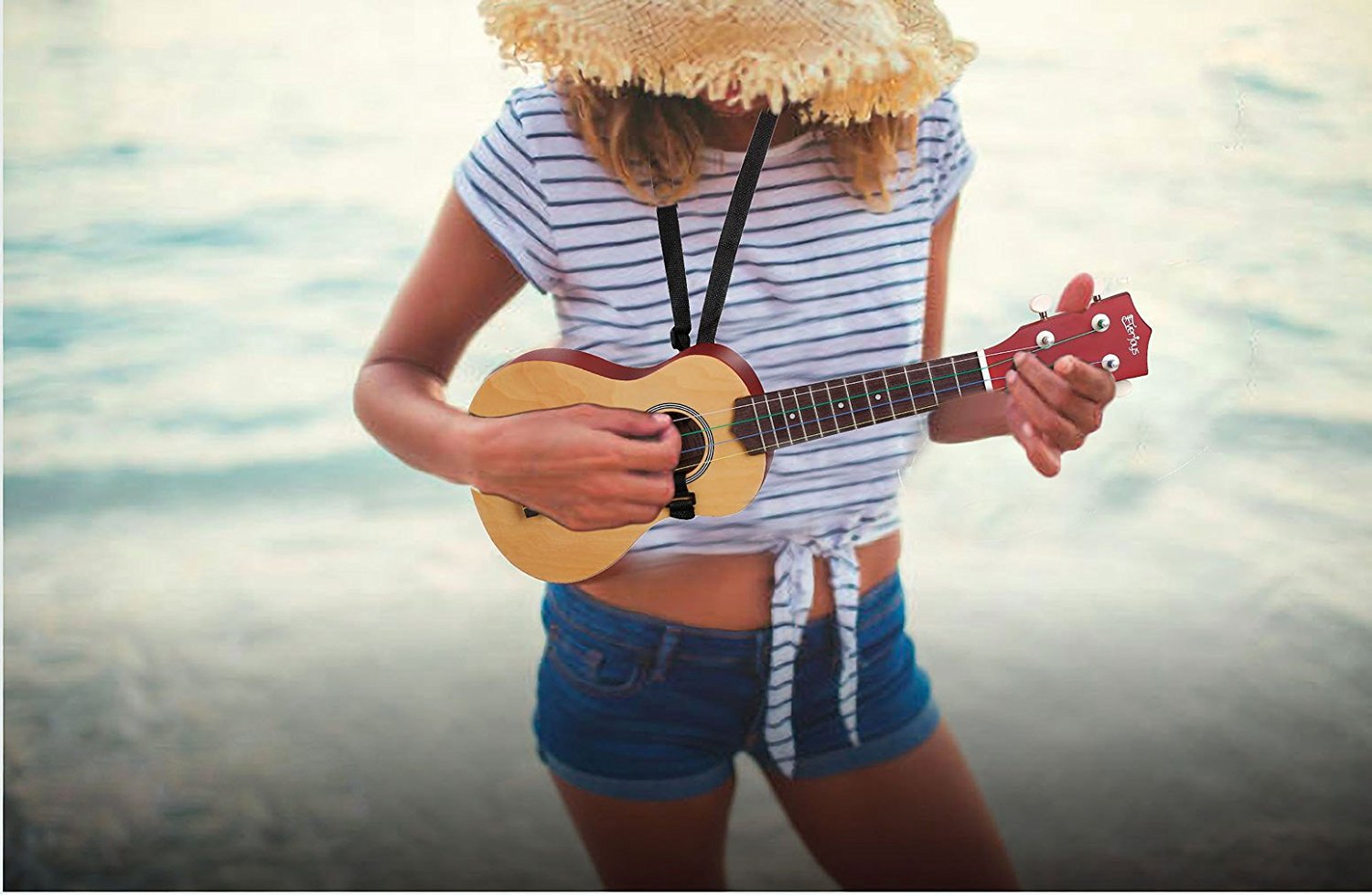 Soprano Ukulele Beginner Pack-21 Inch w/ Gig Bag Songbook Digital Tuner