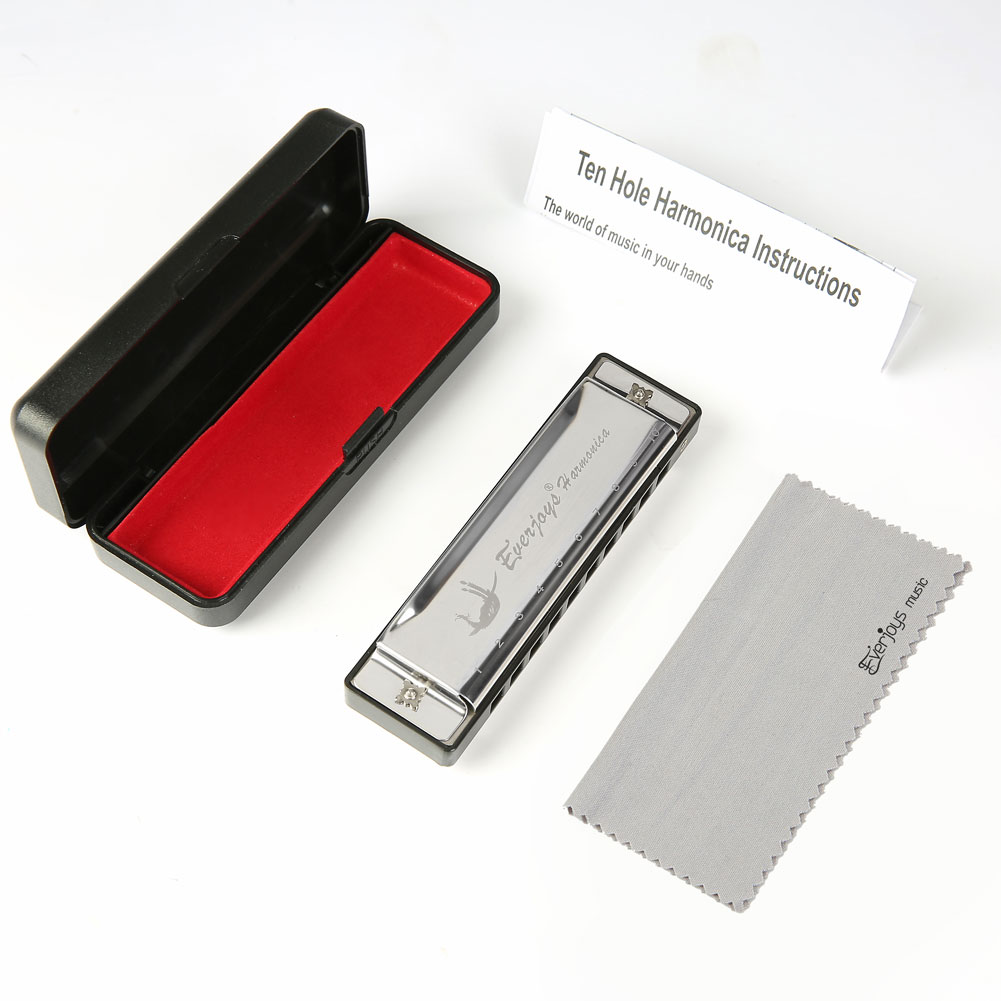 Diatonic Harmonica 10 Hole - Blues Harp, Key of C
