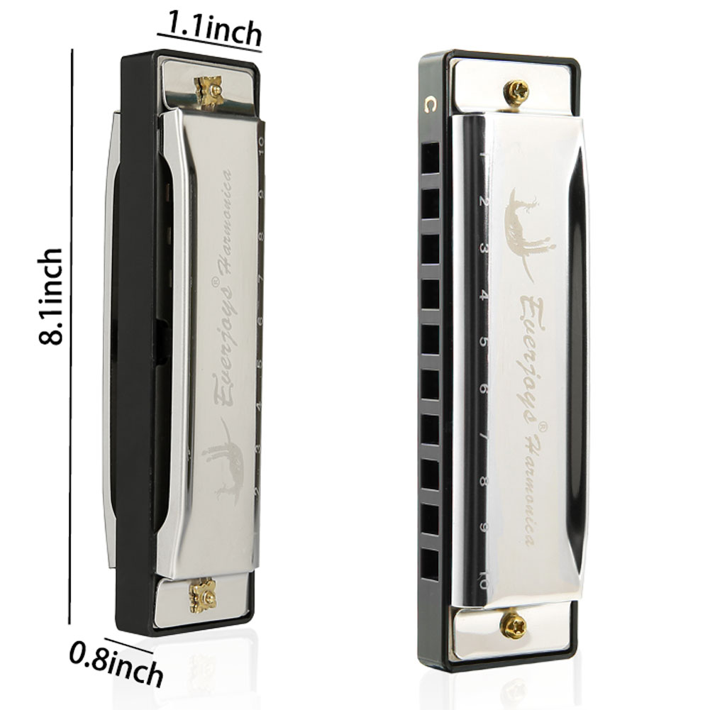 Diatonic Harmonica 10 Hole - Blues Harp, Key of C